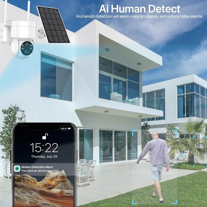 The Tool Master™ SOLAR POWERED SECURITY CAMERA